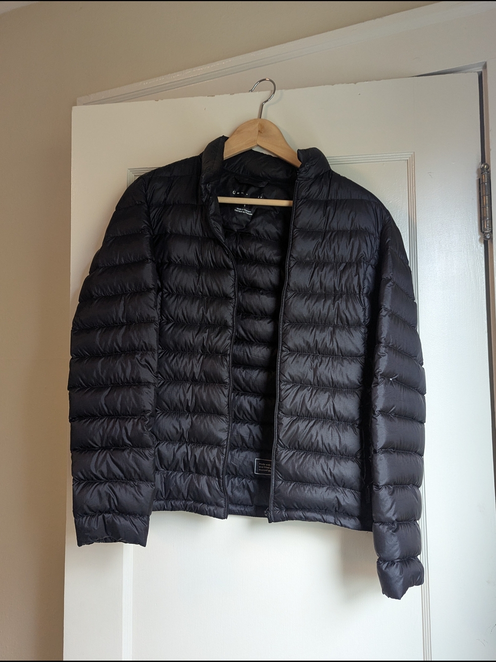 Aritzia Babaton Blake Black Puffer Jacket | Small | Down Feather |Quilted